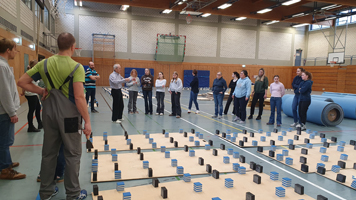 Reparatur Bodenturnfläche Montreal 2026, Einweisung